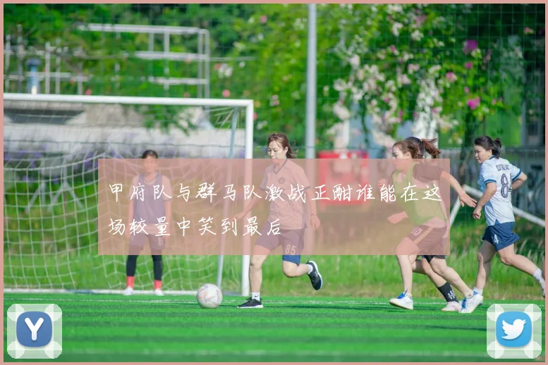 甲府队与群马队激战正酣谁能在这场较量中笑到最后