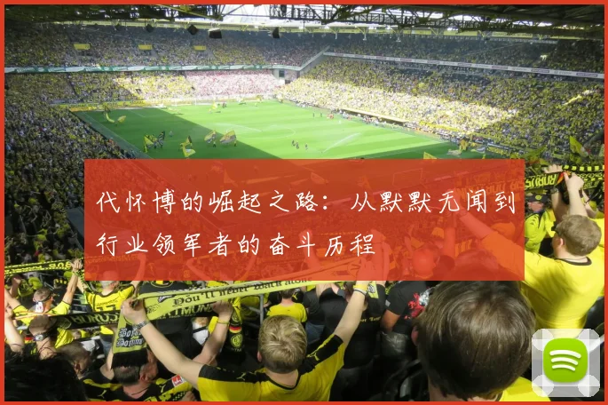 代怀博的崛起之路：从默默无闻到行业领军者的奋斗历程